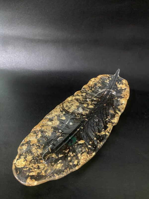 Resin Leaf platter